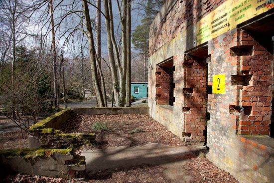 Gierloz - Wilczy Szaniec (Volfschnze) pod Ketrzynem.  